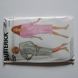 Butterick Original 1986 Pattern #4358